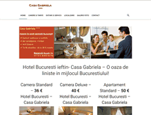 Tablet Screenshot of casa-gabriela.ro